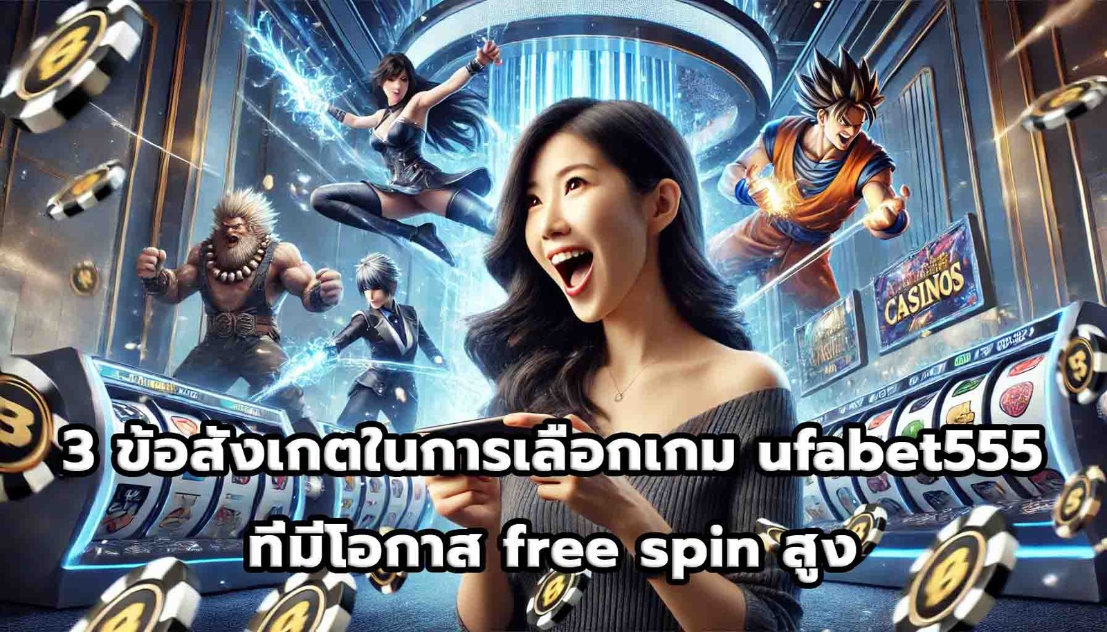 3 ข้อสังเกตในการเลือกเกม ufabet555 ที่มีโอกาส free spin สูง-15