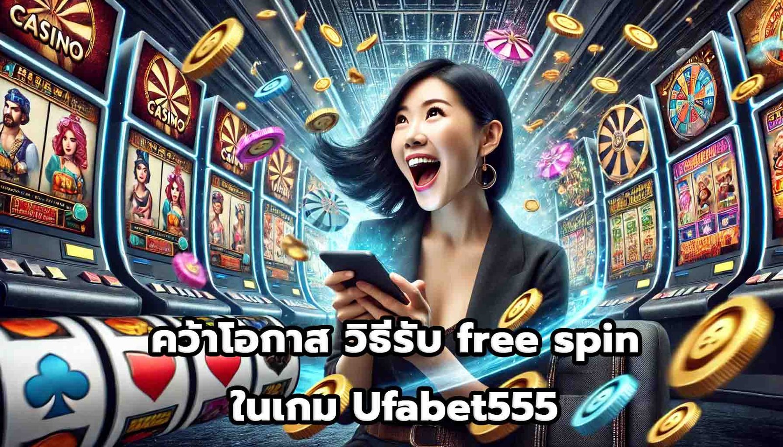 คว้าโอกาส วิธีรับ free spin ในเกม Ufabet555-3