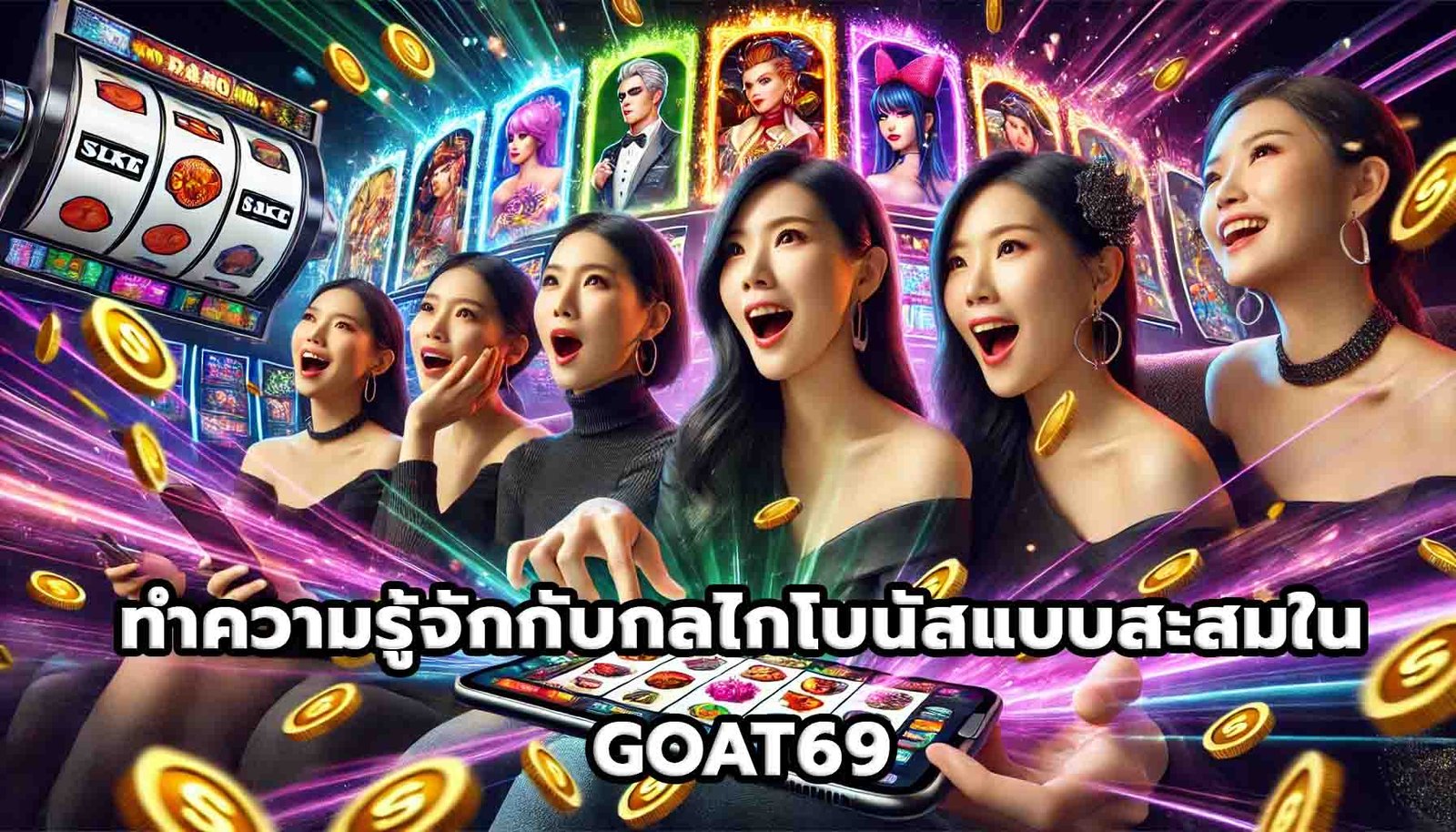 ทำความรู้จักกับกลไกโบนัสแบบสะสมใน GOAT69-13